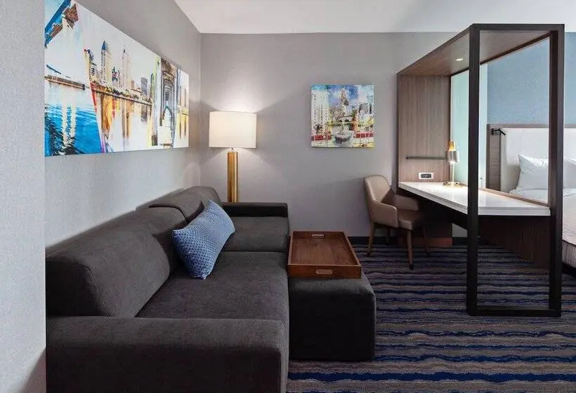 身障者適用スイートルーム, Springhill Suites By Marriott Escondido Downtown