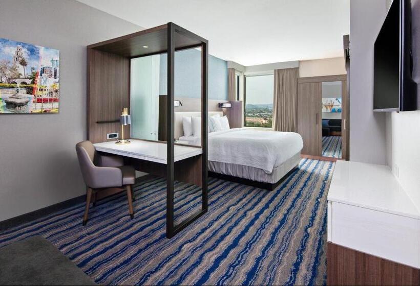 身障者適用スイートルーム, Springhill Suites By Marriott Escondido Downtown