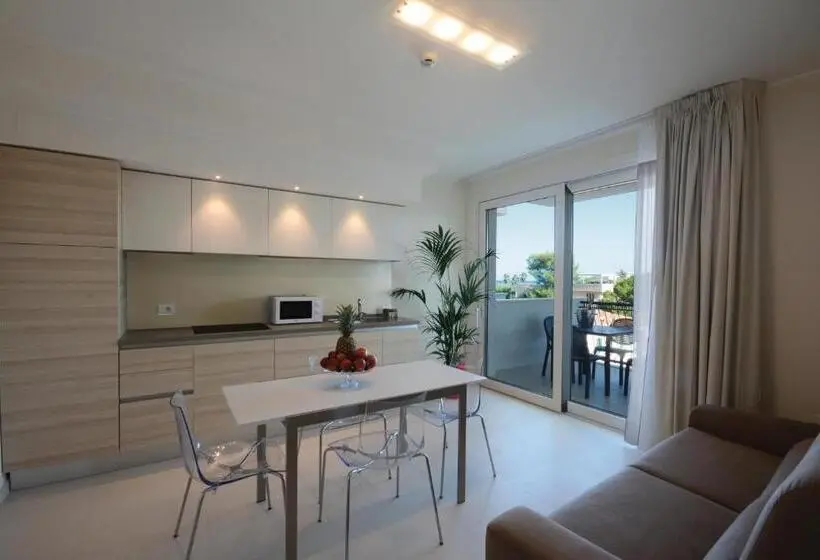 آپارتمان 1 خوابه, Residence La Villa