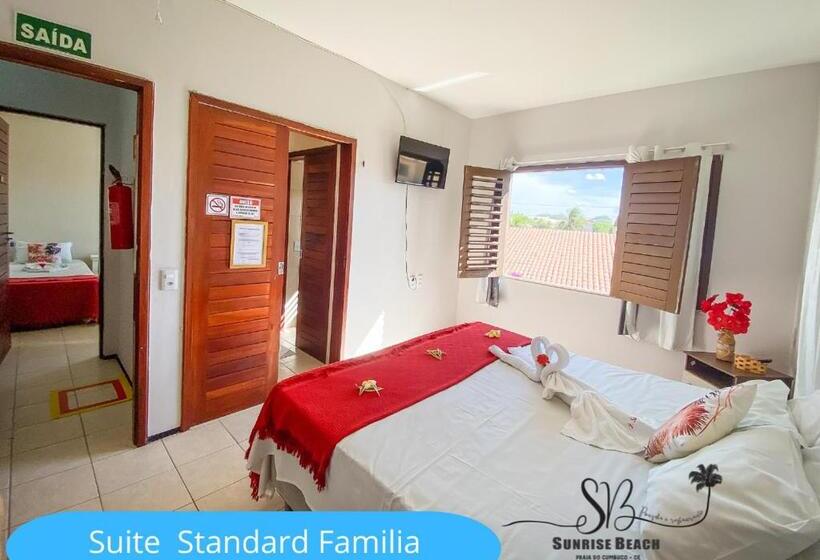 סוויטה משפחתית, Pousada Sunrise Beach
