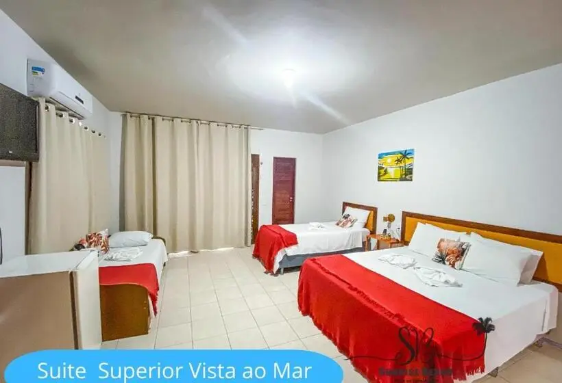 سوییت سوپریور با چشم‌انداز دریا, Pousada Sunrise Beach