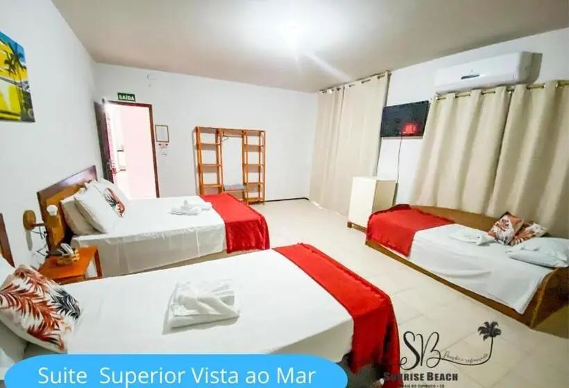 سوییت سوپریور با چشم‌انداز دریا, Pousada Sunrise Beach