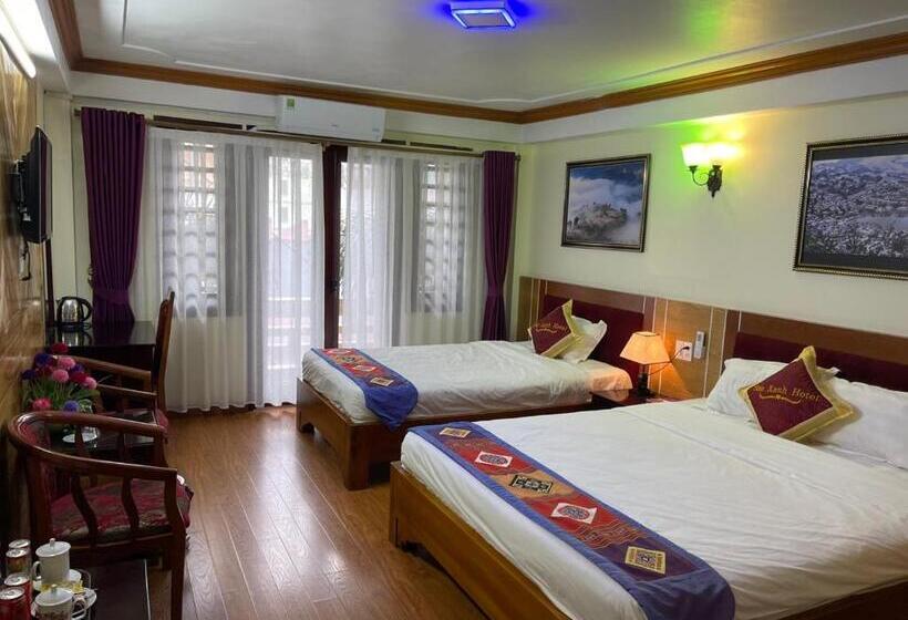 اتاق لوکس با چشمانداز شهر, Sao Xanh