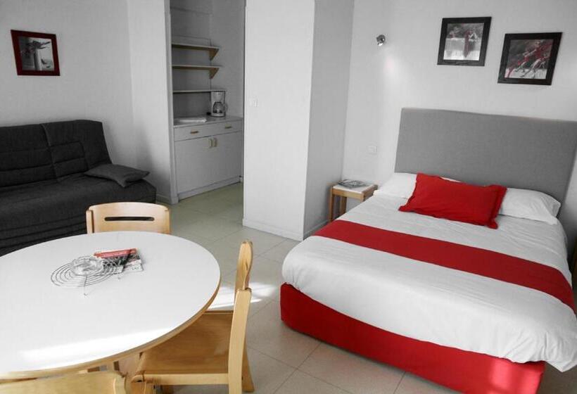 דירה בת חדר שינה 1 עם מרפסת, Résidences Guerlin