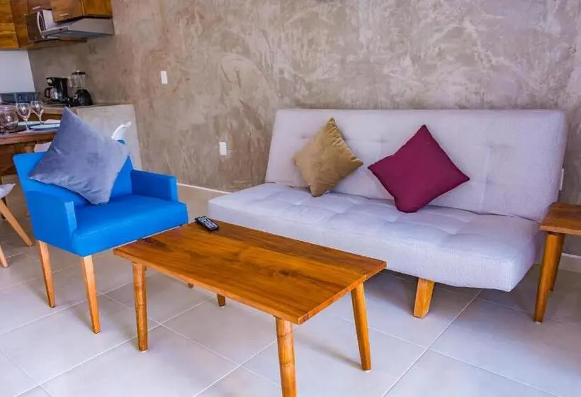 آپارتمان 1 خوابه با بالکن, Mi Tulum