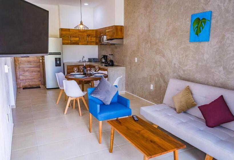 1 Schlafzimmer Apartment mit Balkon, Mi Tulum
