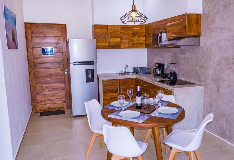 1 Schlafzimmer Apartment mit Balkon, Mi Tulum