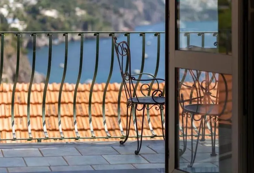 オーシャンビューデラックスルームバルコニー付き, Hotiday Positano Sea View