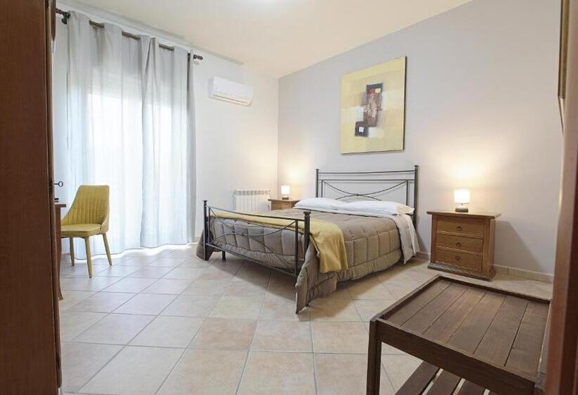 غرفة ديلوكس مزودة بشرفة, Cannatello Home   Affittacamere