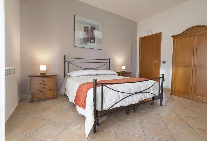 غرفة ديلوكس مزودة بشرفة, Cannatello Home   Affittacamere