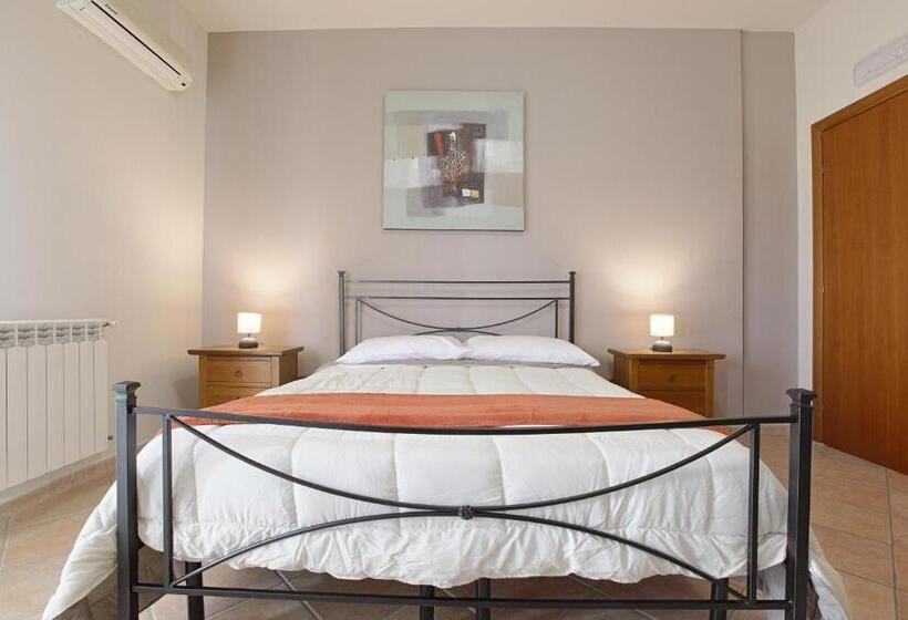 غرفة ديلوكس مزودة بشرفة, Cannatello Home   Affittacamere