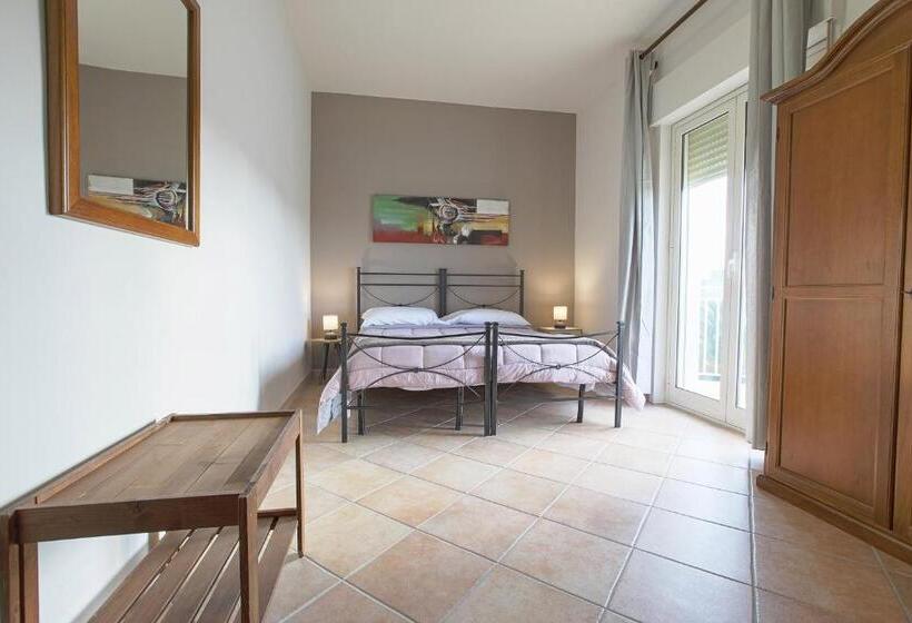 غرفة ديلوكس مزودة بشرفة, Cannatello Home   Affittacamere