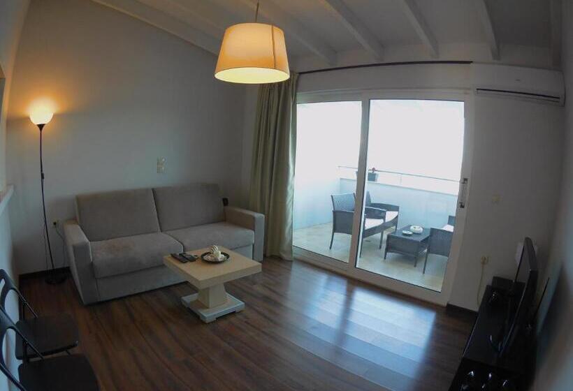 Апартаменты 1 Спальня Вид на Море, Onar Corfu Aparts & Studios