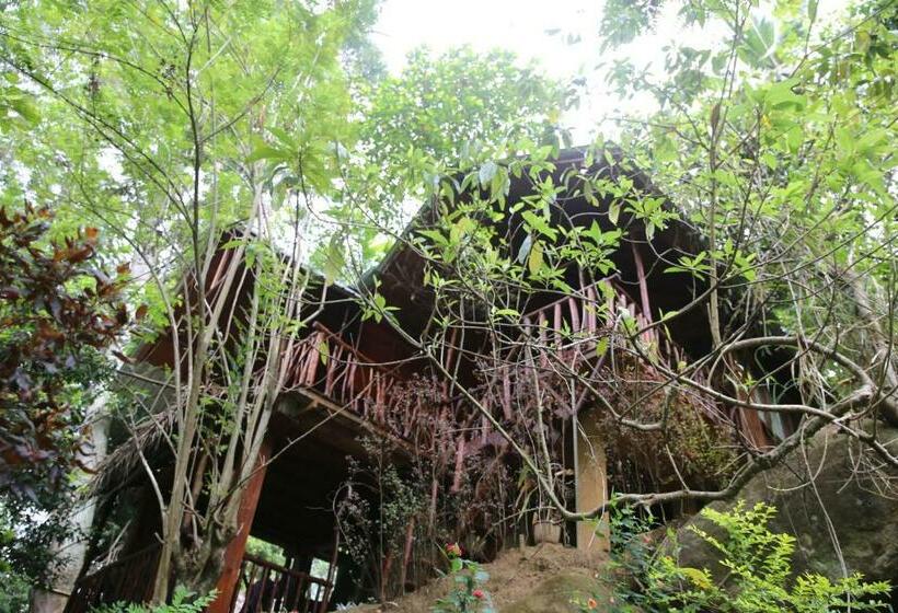 غرفة قياسية مطلة على الجبل, Jungle Face Inn