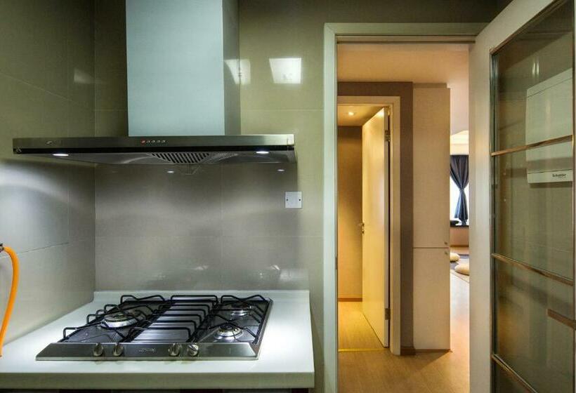 Люкс, Chengdu Skyline International Apartment