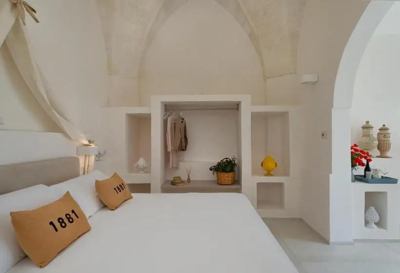 Superior-huone King-vuode, Masseria Cuturi