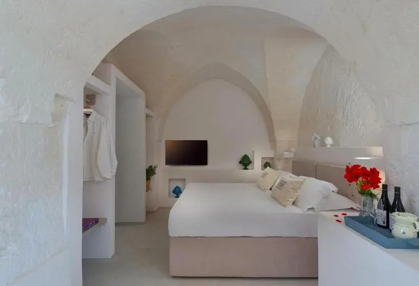 Standard-huone Puutarhanäkymä, Masseria Cuturi