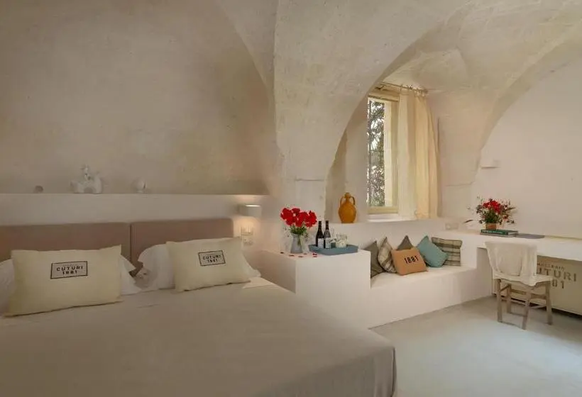 Standard-huone Puutarhanäkymä, Masseria Cuturi