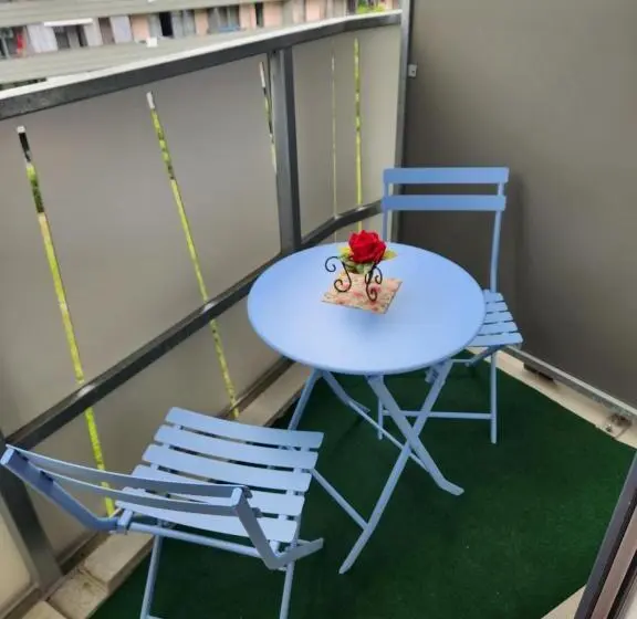 آپارتمان 1 خوابه با بالکن, Myroom   Munich Fair Apartments