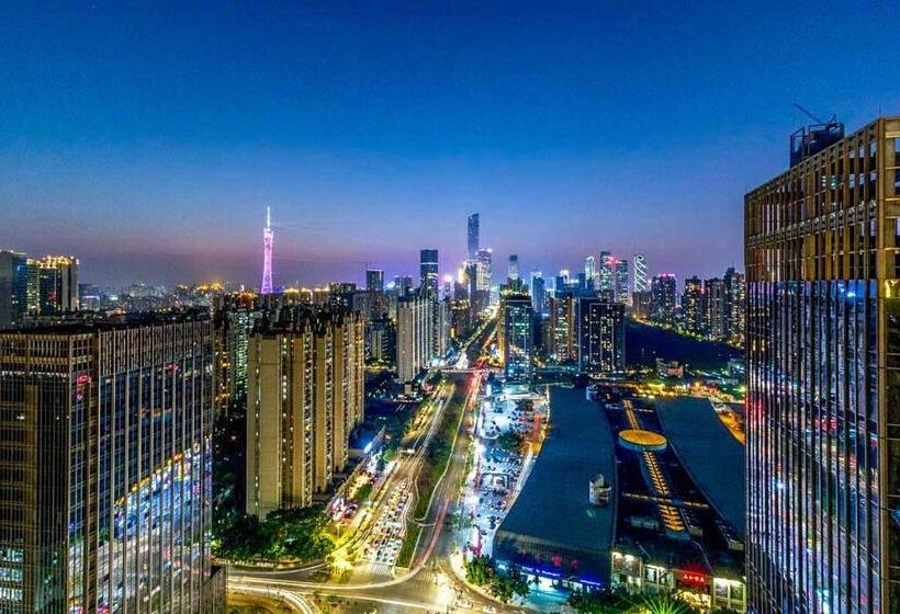 Deluxe Room City View, Livetour Hotel Zhujiang New Town Guangzhou