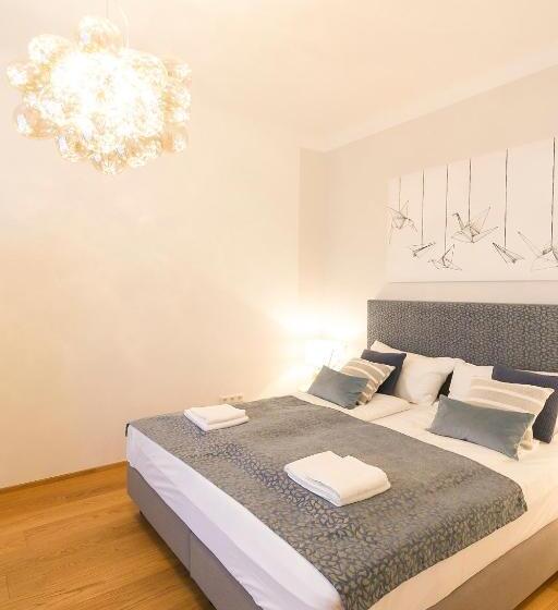 آپارتمان 1 خوابه با بالکن, Mint@naschmarkt Premium Apartments