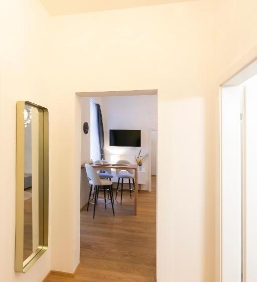 آپارتمان 1 خوابه با بالکن, Mint@naschmarkt Premium Apartments