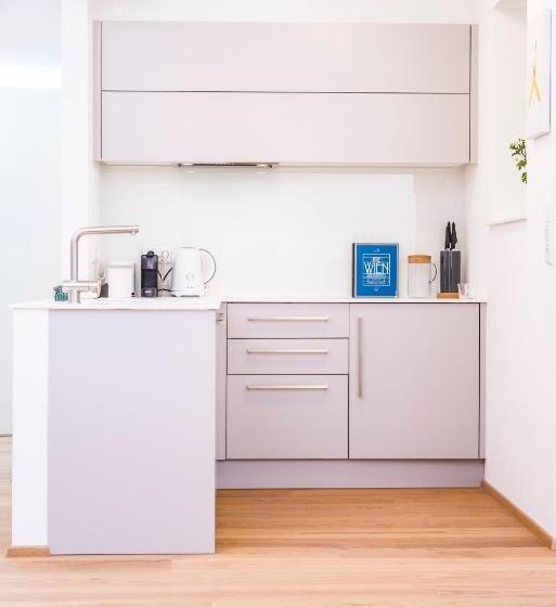 آپارتمان 1 خوابه با بالکن, Mint@naschmarkt Premium Apartments