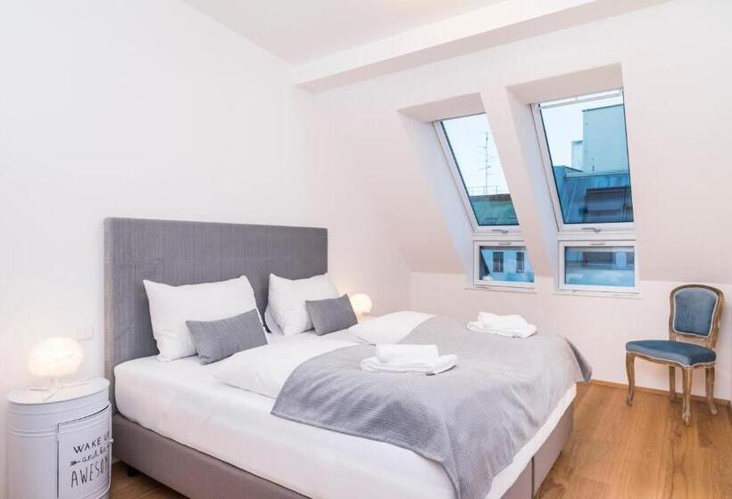 침실 1개 발코니 아파트, Mint@naschmarkt Premium Apartments
