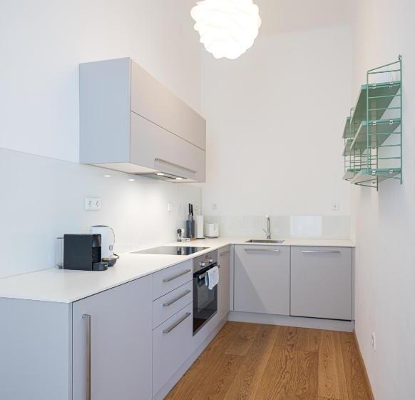 آپارتمان 1 خوابه با بالکن, Mint@naschmarkt Premium Apartments