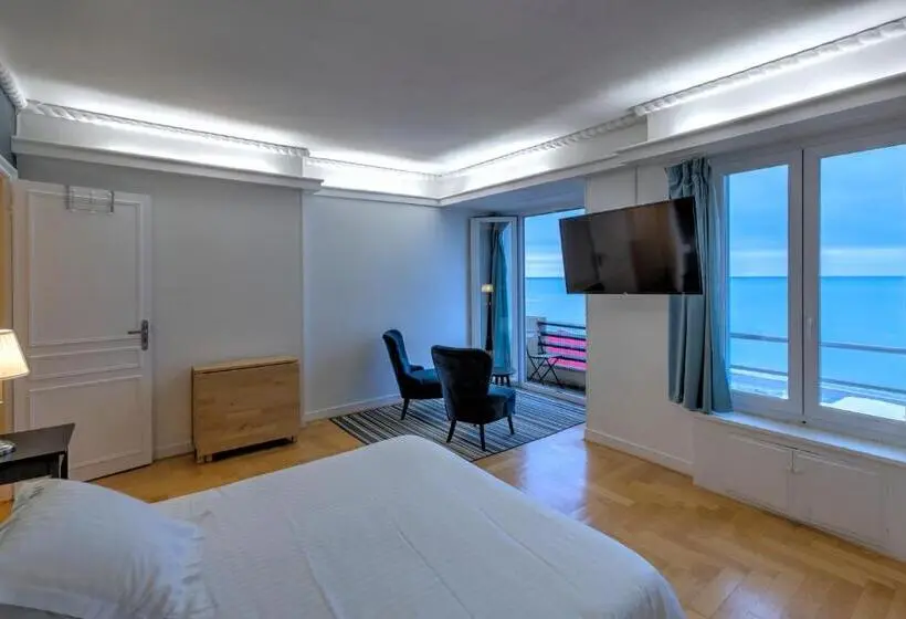 オーシャンビューのスーペリアー1ベッドルームアパートメント, Gîte De La Plage