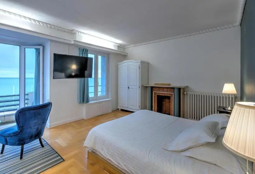 オーシャンビューのスーペリアー1ベッドルームアパートメント, Gîte De La Plage