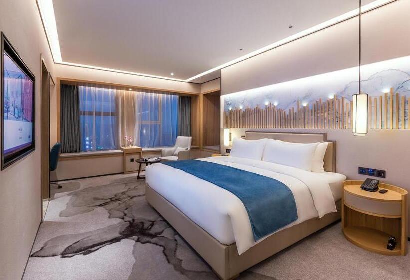 חדר דחוקס עם מיטת קינג, Mercure Chengdu Huapaifang