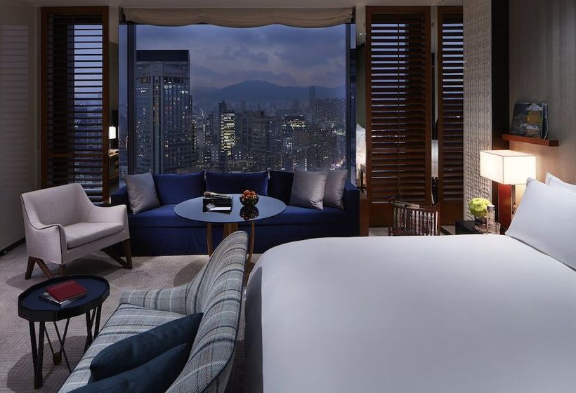 اتاق استاندارد با تخت دوبل و چشم‌انداز, Rosewood Hong Kong