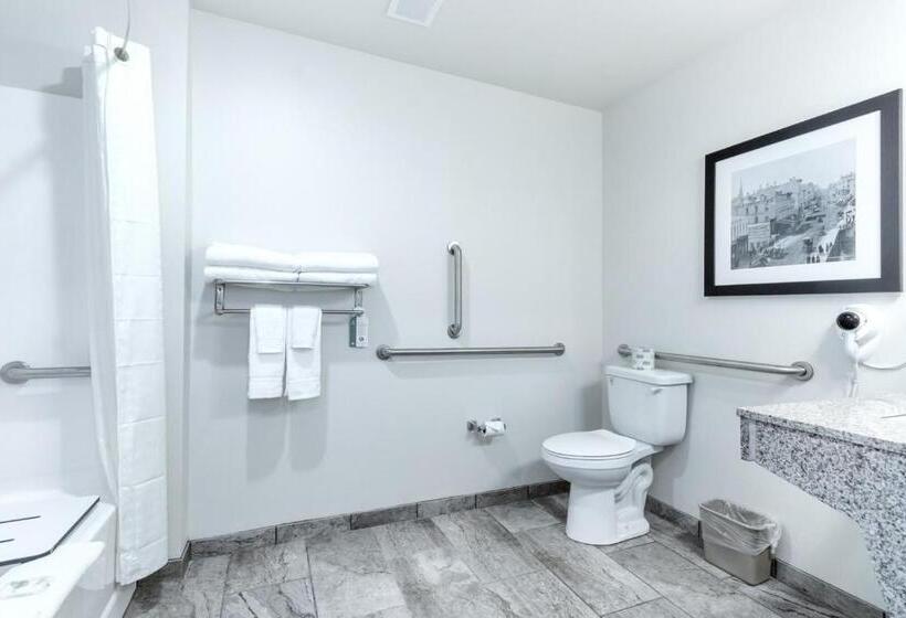 غرفة قياسية سرير كينج لذوى الإحتياجات الخاصة, Cobblestone Hotel & Suites   Janesville