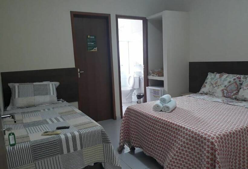 اتاق استاندارد چهار تخته, Pousada Pedra Do Sossego