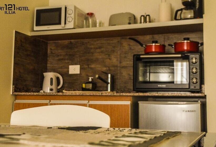 침실 1개 아파트, Illia 121 Apart
