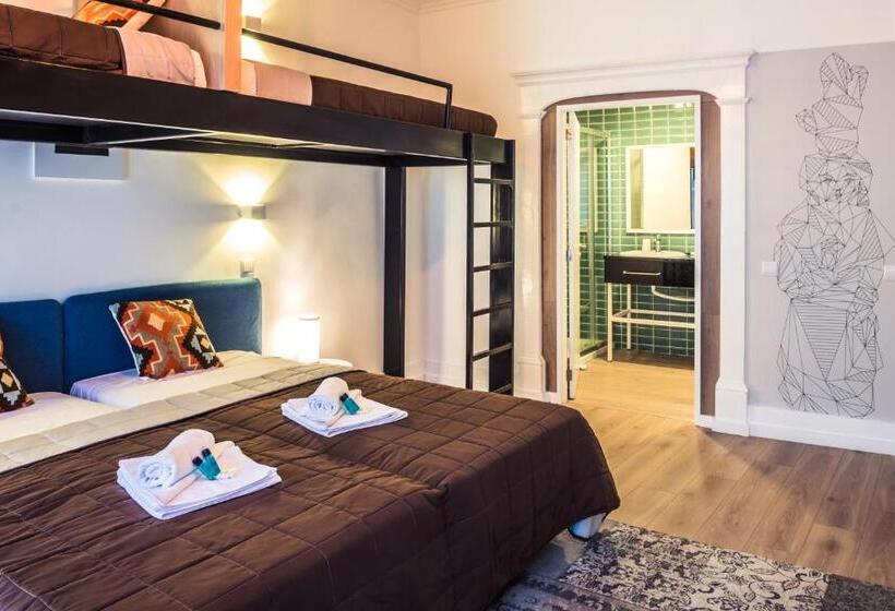 غرفة قياسية رباعية, In Barcelos Hostel & Guest House