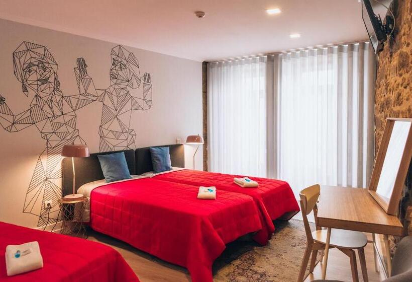 غرفة كومفورت ثلاثية, In Barcelos Hostel & Guest House