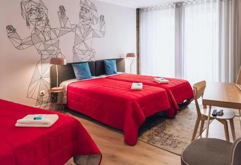 コンフォートトリプルルーム, In Barcelos Hostel & Guest House