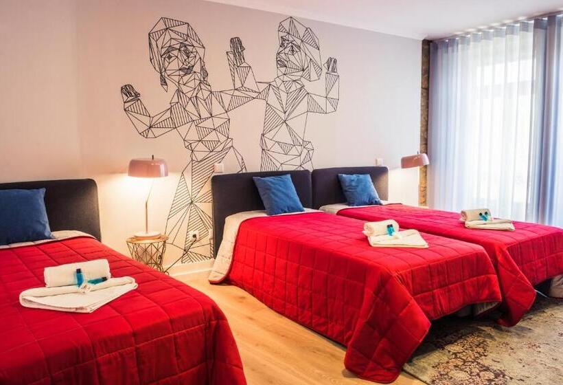 Трехместный Номер Комфорт, In Barcelos Hostel & Guest House