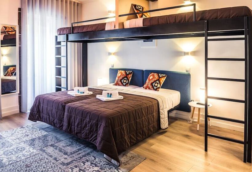 Четырехместный Номер Стандарт, In Barcelos Hostel & Guest House