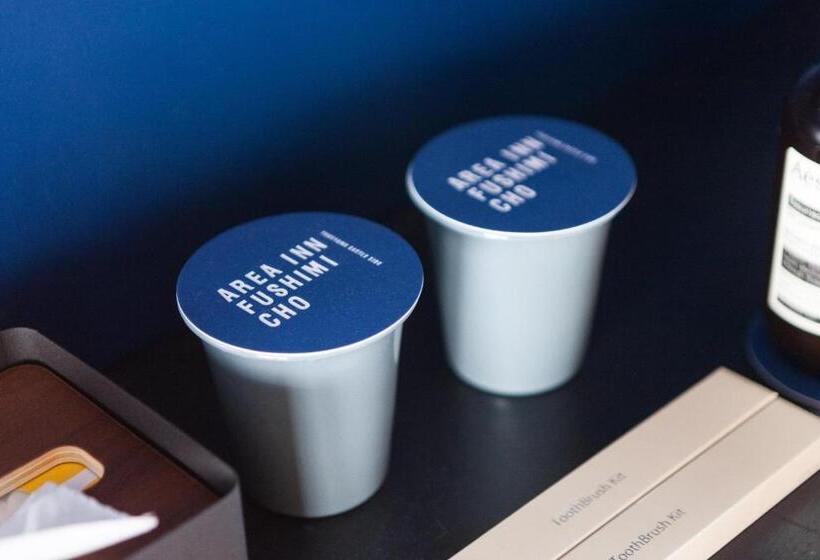 标准间带阳台, Area Inn Fushimicho Fukuyama Castle Side