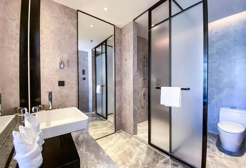 اتاق استاندارد با تخت بزرگ, Courtyard By Marriott Shenzhen Northwest