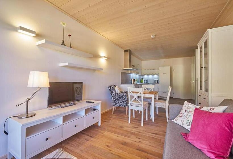 침실 1개 가든 전망 아파트, Alb Appartements