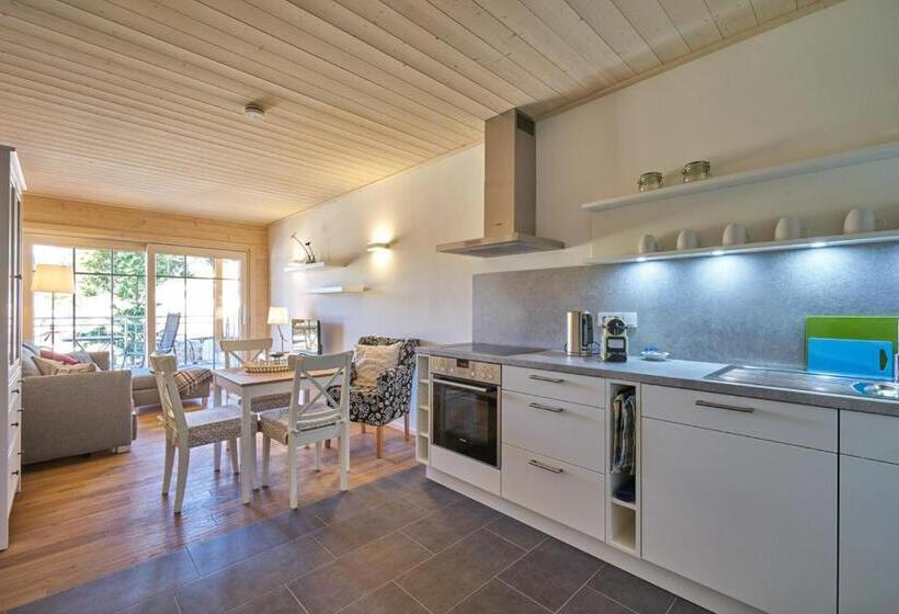 침실 1개 가든 전망 아파트, Alb Appartements