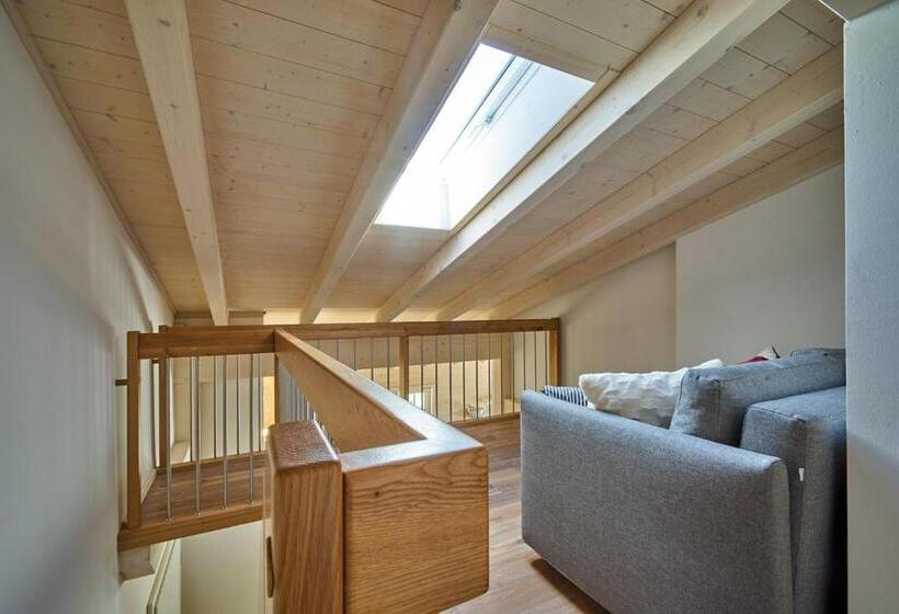 침실 1개 복층 룸, Alb Appartements