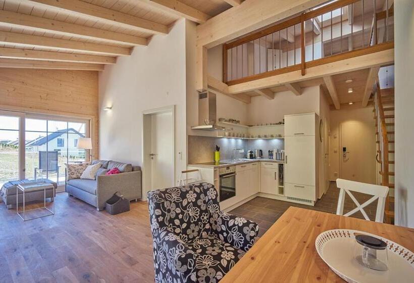 침실 1개 복층 룸, Alb Appartements