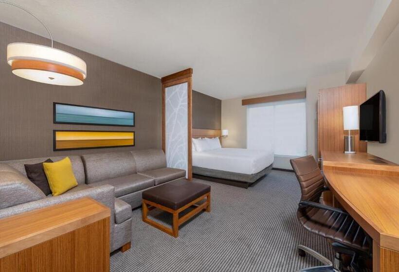 キングサイズベッドのスタンダードルーム, Hyatt Place San Jose Airport