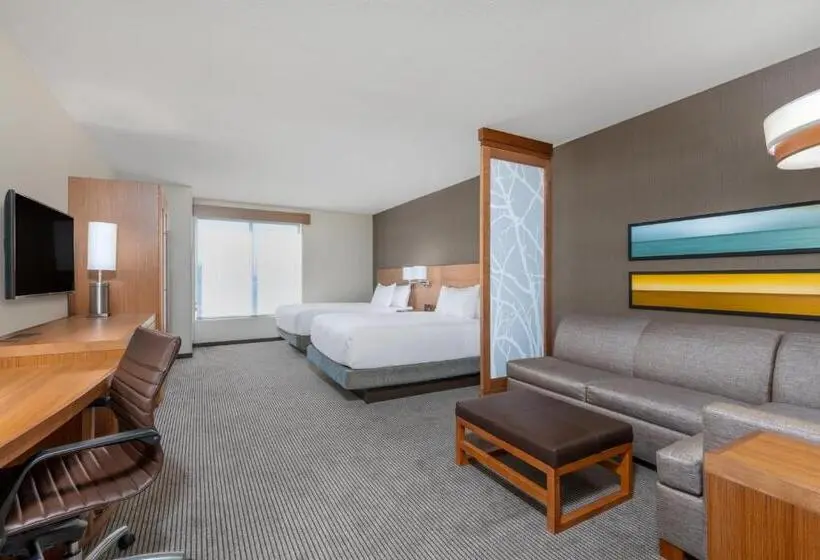 اتاق استاندارد با 2 تخت دوبل, Hyatt Place San Jose Airport
