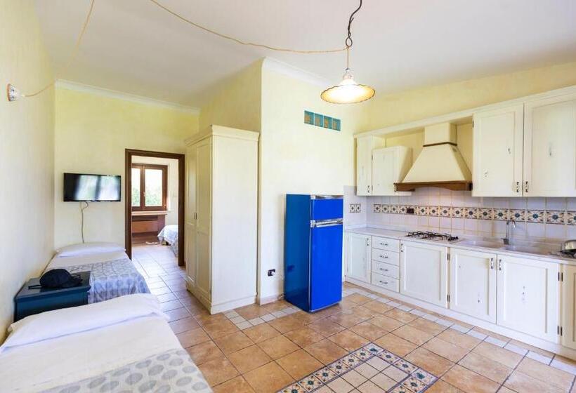 침실 1개 아파트, Borgo Donna Canfora